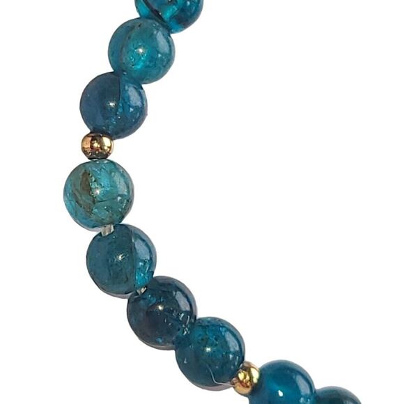 Prime Art & Jewel Blue Stone Bracelet Signed‎ PAJ BR - Picture 12 of 12